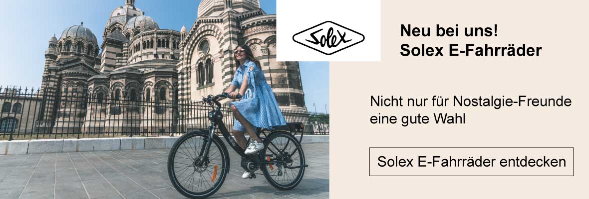 Solex E-Bikes Solex E-Bike bei Autohaus Schneider Heilbronn entdecken